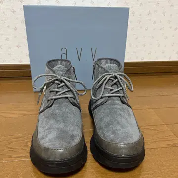 a.v.v 그레이 하이컷 부츠