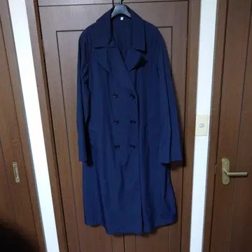 여성 발수 트렌치코트 여성 XL 다크 네이비