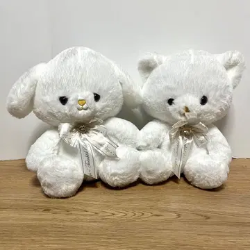 새하얀 친구 빅 봉제 인형 TwinkleBear 곰 베어 2개