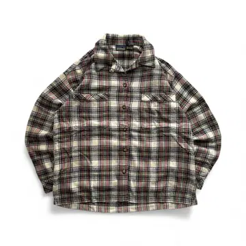 patagonia 오가닉 코튼 플란넬 셔츠 오픈 카라 셔츠