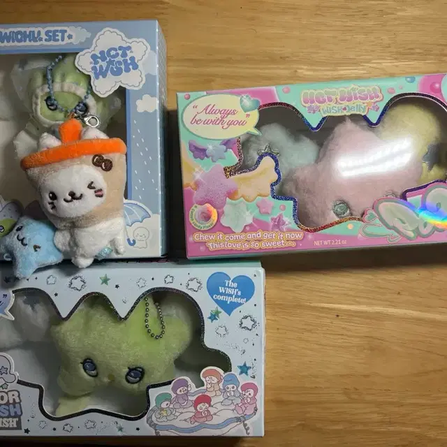 위츄,팝츄,미니 위츄, 유우시 응원봉 키링 판매합니다