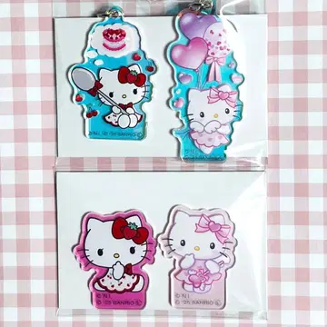 메조피아노 헬로키티 오로라 아크릴 키링 아크릴 스티커