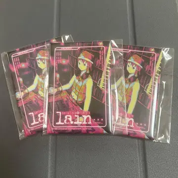 serial experiments lain 캔뱃지 3개 묶음 판매