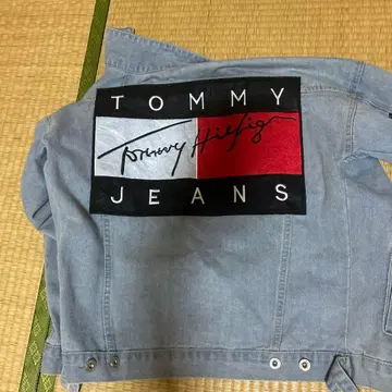 TOMMY HILFIGER 데님 자켓 라이트 블루