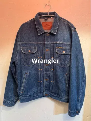 Wrangler 데님 자켓 인디고