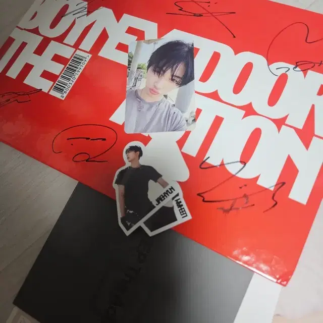 보이넥스트도어 보넥도 친필 싸인 안에 멘트 to 비매 앨범