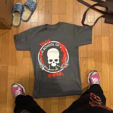 Really rich 넘버나인 스컬 T 그레이 kankan