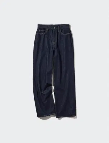 유니클로 와이드 스트레이트 청바지