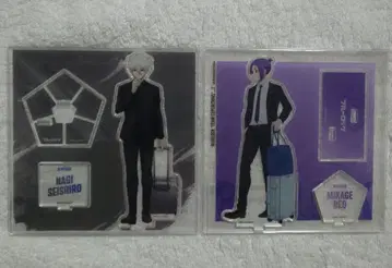 블루 록 베이스야드 아크릴 스탠드 나기 세이시로 미카게 레오