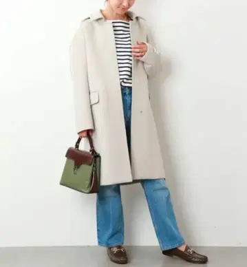 저널 스탠다드 레리움 LANA SUPER140 울 코트