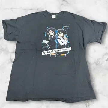 School Days 애니메이션 셔츠