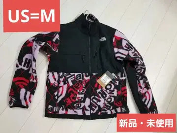 THE NORTH FACE 플리스 자켓 블랙/레드/핑크