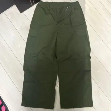 카고 팬츠 올리브 그린