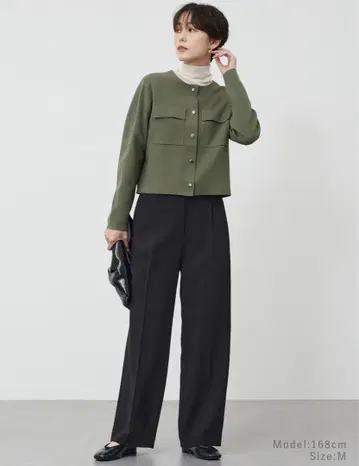 시착만 한 상품 PLST 플라스테 와이드 팬츠 (더블 크로스)