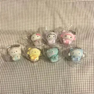 산리오 캐릭터즈 시크릿 오너먼트 마스코트 컴플리트