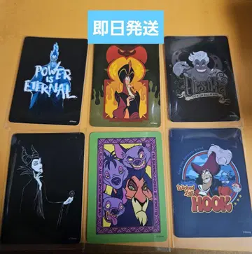 디즈니 스토어 가위바위보 카드 할로윈 빌런즈