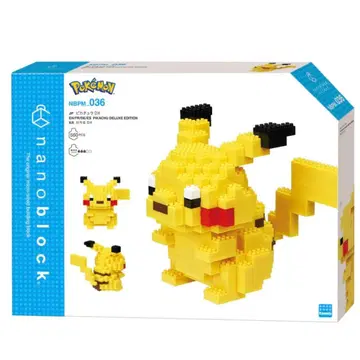 [ 중고품 ] nanoblock 피카츄 DX 에디션 NBPM_036