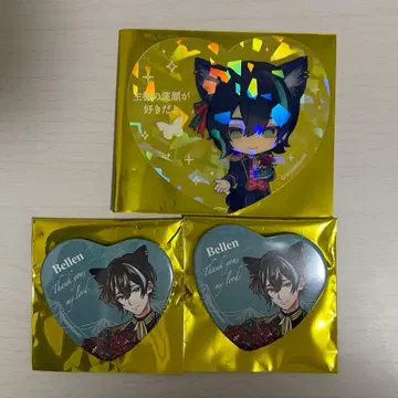 악마고양이 베렌 하트 캔뱃지