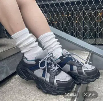 니코앤드 오리지널 볼륨 밑창 스니커즈