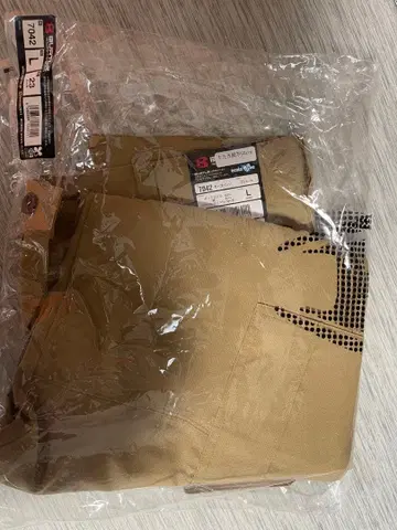 BURTLE 7042 카고 팬츠 L 베이지