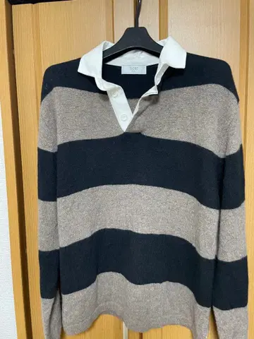 SLOBE iENA 스트라이프 니트 긴팔