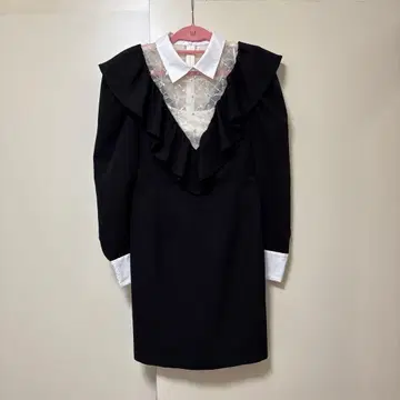 LILY BROWN 블랙 미니 원피스 M