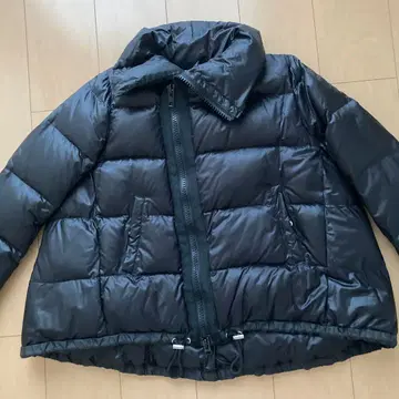 sacai luck 다운 자켓 블랙