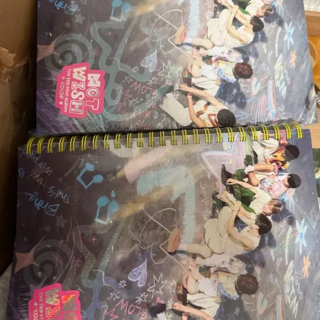 (미개봉) 엔시티 위시 컬러 포토북 앨범 현물 양도 리쿠 유우시 사쿠야