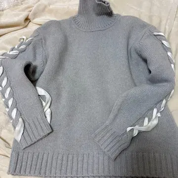 르쉘 블루 리본 스웨터