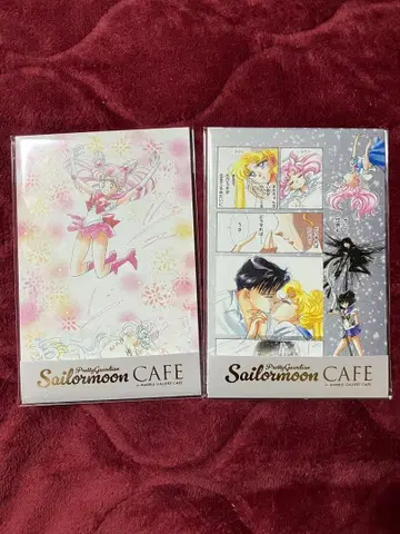 세일러문 카페 고채도 엽서 5종 세트 C D