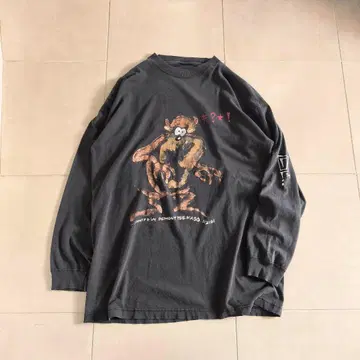 Demont Pee Kaso 루니툰 커스텀 롱 T셔츠