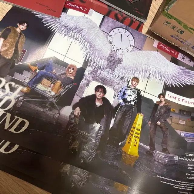 베리베리 앨범 포스터 양도