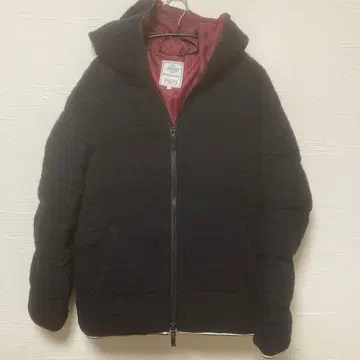 B'MING by BEAMS 브러쉬드 울 패디드 파카 네이비