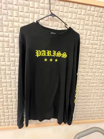 PARISS 긴팔 티셔츠 블랙