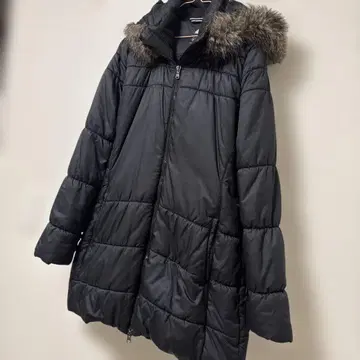 adidas 후드 부착 다운 자켓 블랙 블랙 OT 경량 퍼 탈부착 x