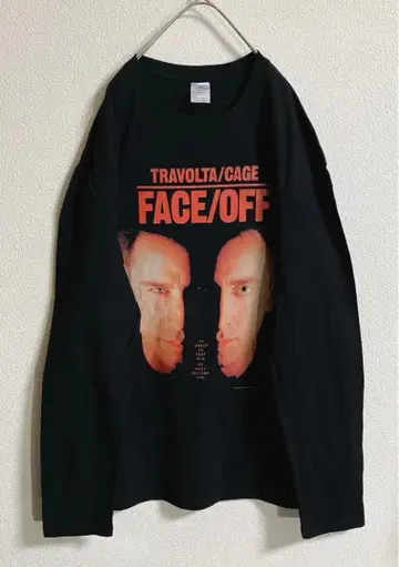 영화 페이스 오프 긴팔 T셔츠 존 트라볼타 니콜라스 케이지