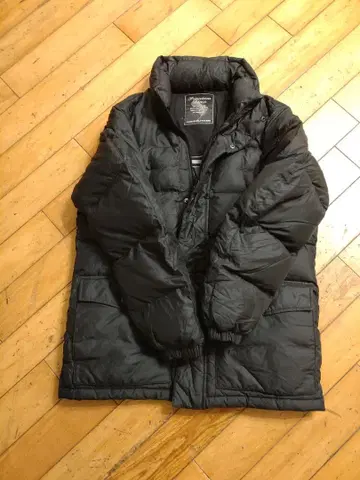 블랙 다운 자켓
