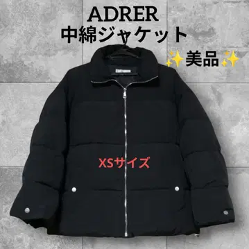 아들러 ADRER 패딩 자켓 XS 블랙 새상품급