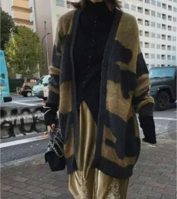 아메리 빈티지 MULTICOLOR LOW GAUGE CARDIGAN