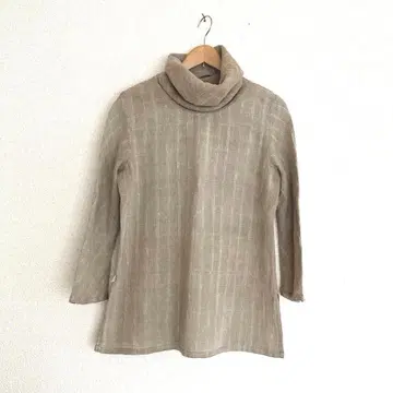 usaato 의류 면 터틀넥 셔츠 초목 염색 usaato 우사토