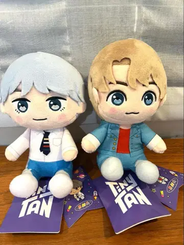 타이니 탄 봉제 인형 정국 뷔 굿즈 세트