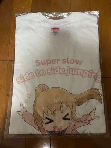 사랑하는 소행성 이노 선배의 초저속 반복 옆뛰기 T셔츠 XL