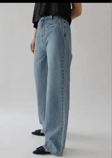 na.e 스트레이트 포켓 진 M 롱 기장 나에