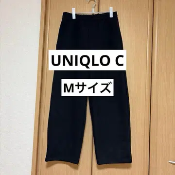 [ UNIQLO ] 맨투맨 와이드 팬츠/표시 사이즈 M 사이즈 블랙