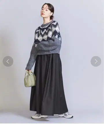 BEAUTY&YOUTH 블랙 스커트