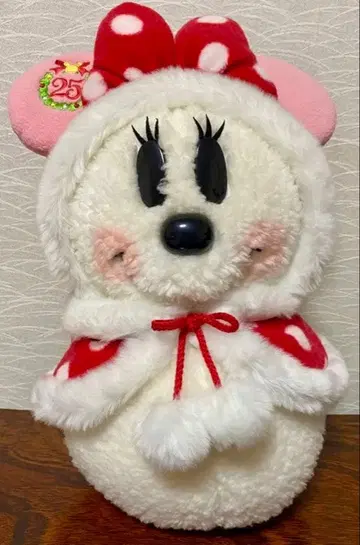 TDR 25주년 미니 봉제 인형 눈사람 크리스마스 2008