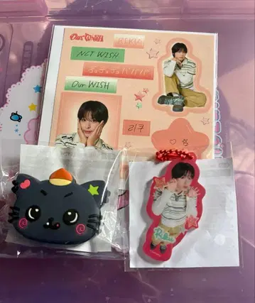 NCT WISH 리쿠 랜덤 토이 3종 세트