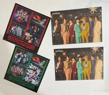 TravisJapan 스트래블러스 스티커 2개 포토카드 2개