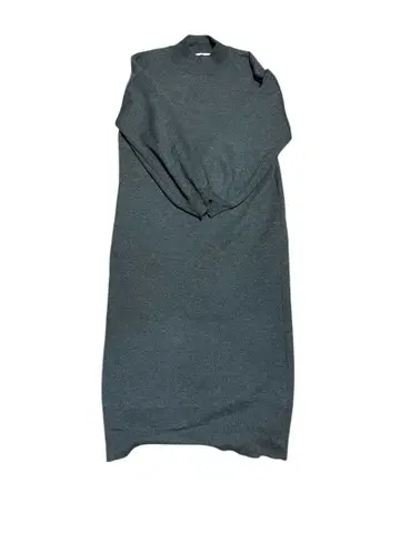 그레이 니트 원피스 긴팔 L 사이즈