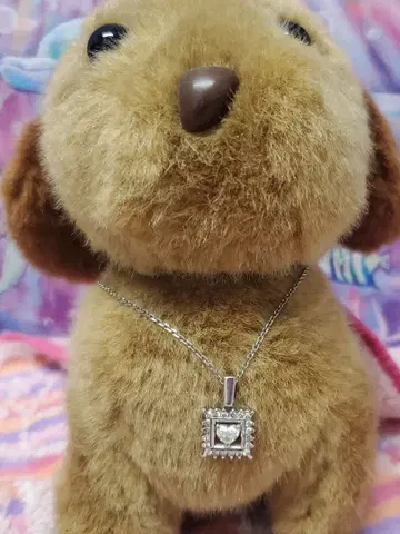 하트 다이아 플라티나 다이아몬드 프린세스 같은 목걸이